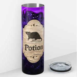 Rat Potion Purple 20oz Skinny Tumbler