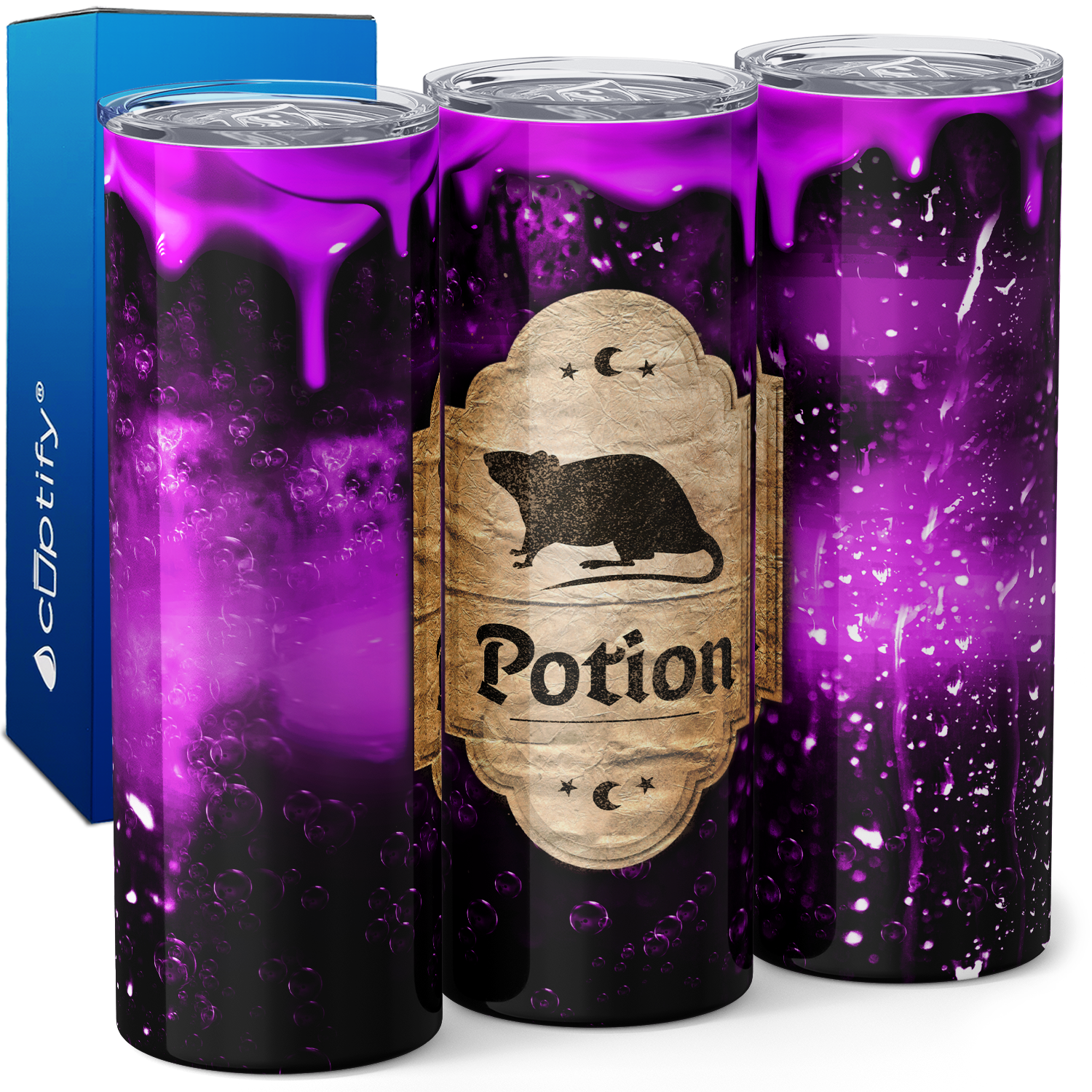 Rat Potion Pink 20oz Skinny Tumbler