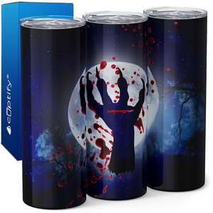 Zombie Hand 20oz Skinny Tumbler