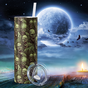 Zombie Horde 20oz Skinny Tumbler