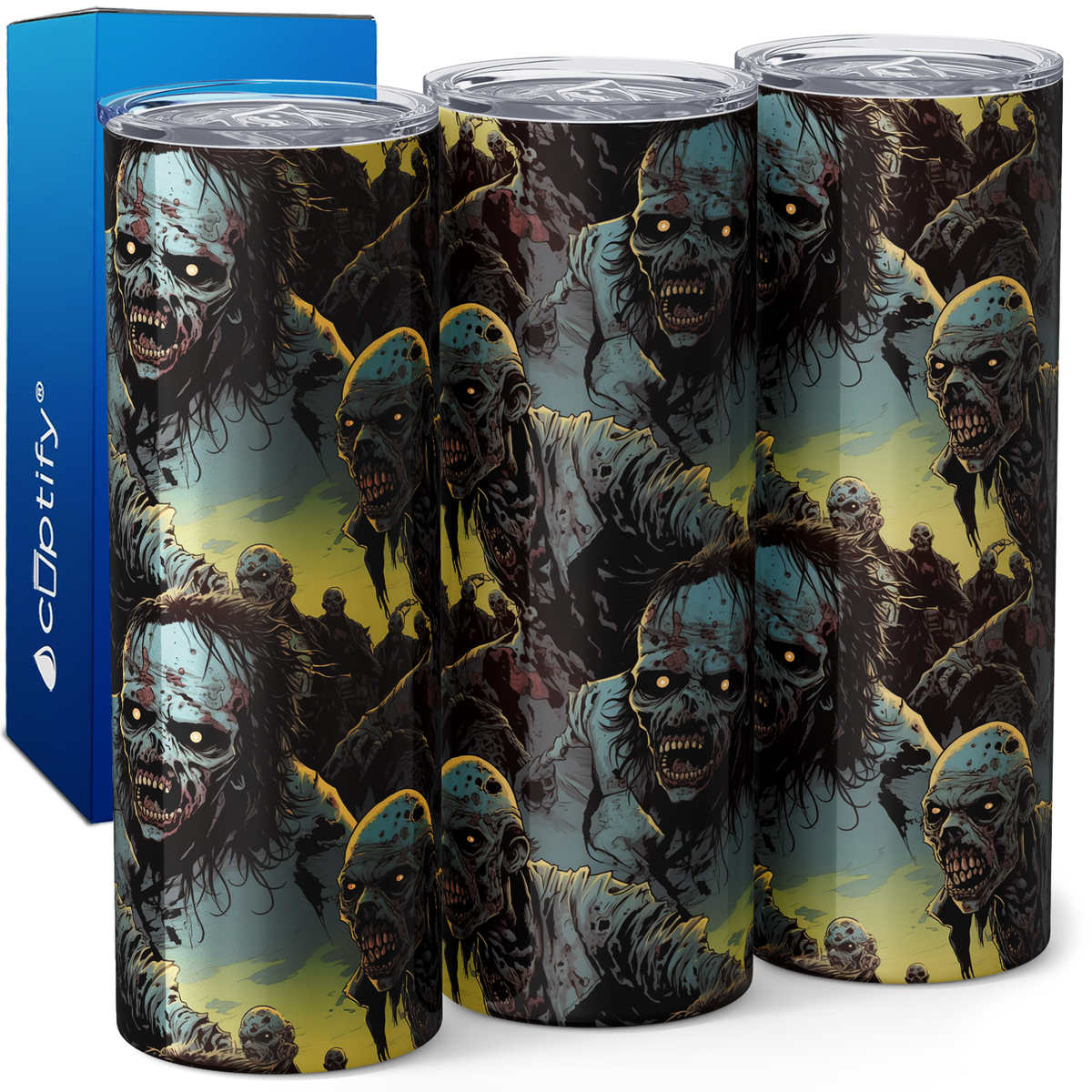 Zombie Outbreak 20oz Skinny Tumbler