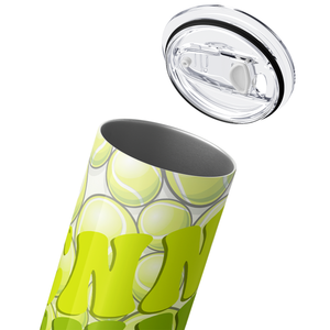 Tennis Tennis Tennis 20oz Skinny Tumbler