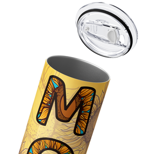 Mom Sunflowers 20oz Skinny Tumbler