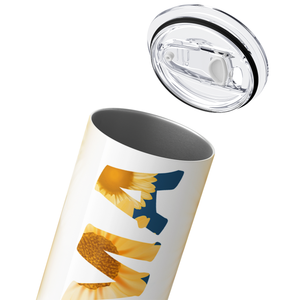 Mama Sunflowers 20oz Skinny Tumbler