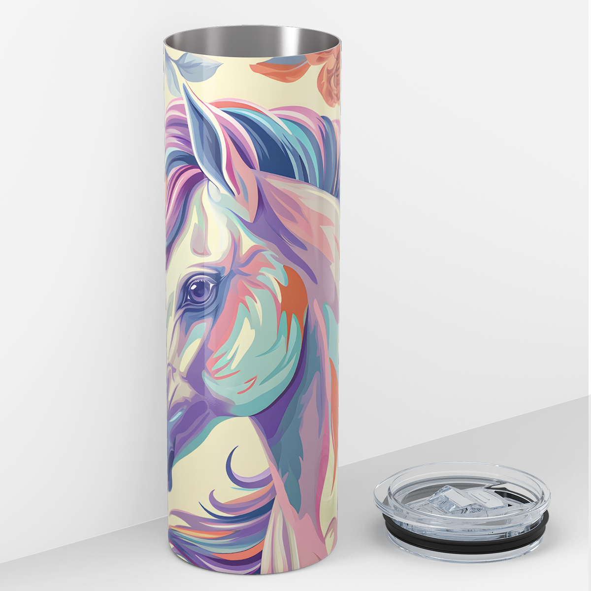 Pastel Unicorn 20oz Skinny Tumbler