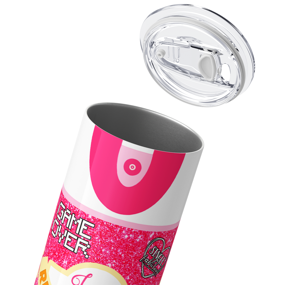 Love Repellent Spray Pink 20oz Skinny Tumbler
