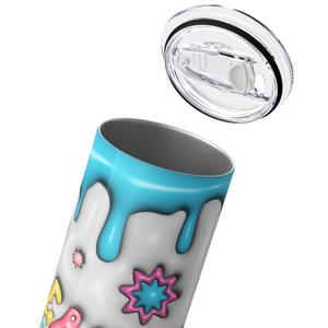 Easter and Eggs 20oz Skinny Tumbler