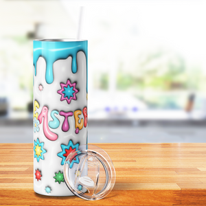 Easter and Eggs 20oz Skinny Tumbler