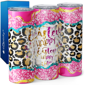 Easter Happy Easter 20oz Skinny Tumbler