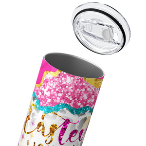 Easter Happy Easter 20oz Skinny Tumbler