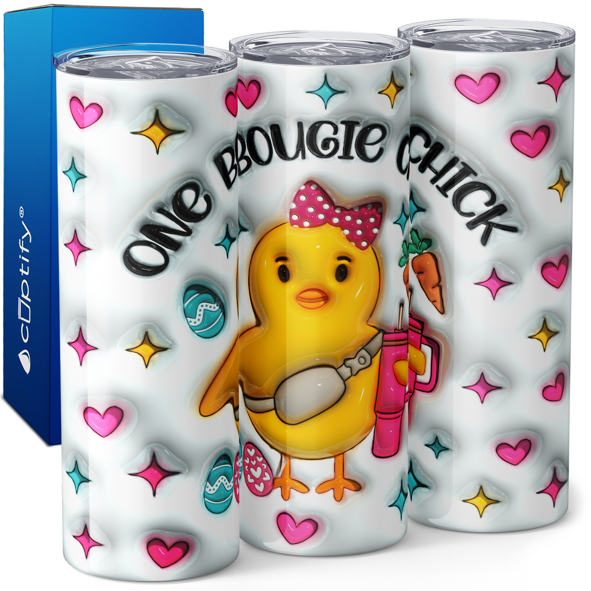 One Bougie Chick 20oz Skinny Tumbler
