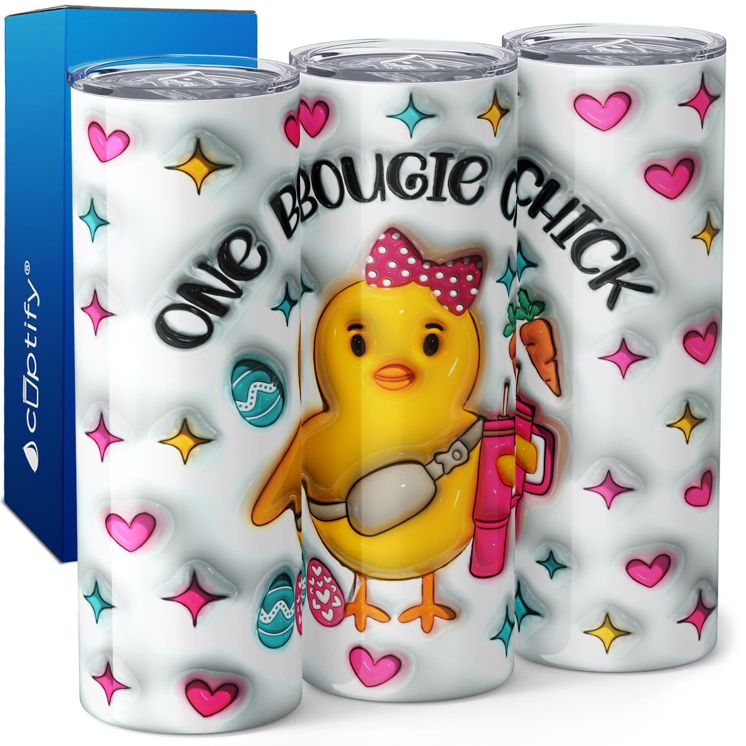 One Bougie Chick 20oz Skinny Tumbler