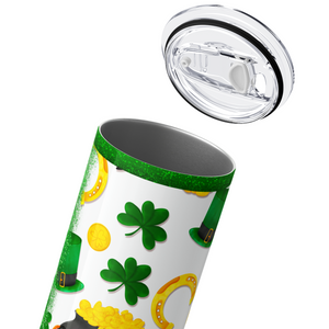 Personalized St. Patrick's Pot of Gold 20oz Skinny Tumbler