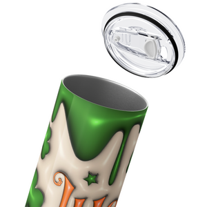 St. Patrick's Day Lucky Green Truck 20oz Skinny Tumbler