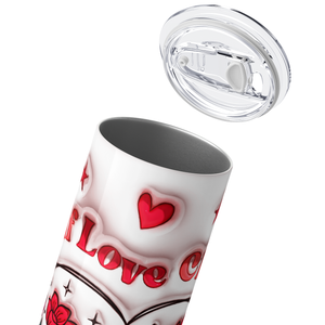 Self Love Club Inflated 20oz Skinny Tumbler