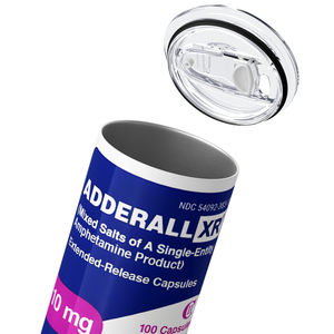 Adderall XR 20oz Skinny Tumbler