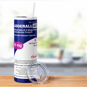 Adderall XR 20oz Skinny Tumbler