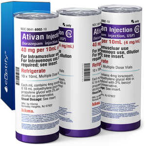 Ativan Purple 20oz Skinny Tumbler