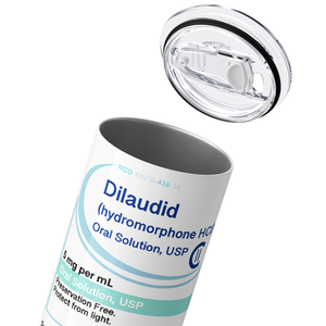 Dilaudid Seafoam 20oz Skinny Tumbler