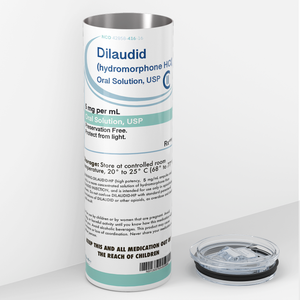 Dilaudid Seafoam 20oz Skinny Tumbler