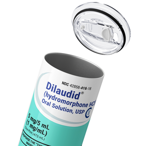 Dilaudid 20oz Skinny Tumbler