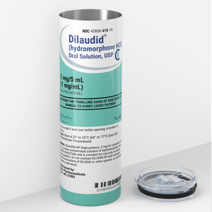 Dilaudid 20oz Skinny Tumbler