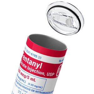 Fentanyl Citrate Injection 20oz Skinny Tumbler