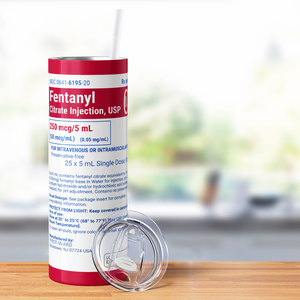 Fentanyl Citrate Injection 20oz Skinny Tumbler