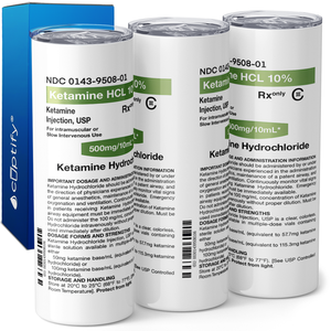 Ketamine Green 20oz Skinny Tumbler