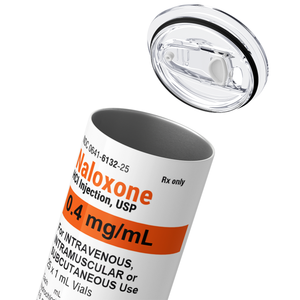 Naloxone 20oz Skinny Tumbler