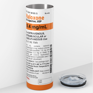 Naloxone 20oz Skinny Tumbler