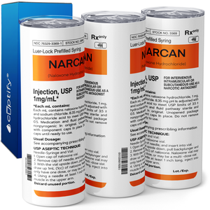 Narcan 20oz Skinny Tumbler