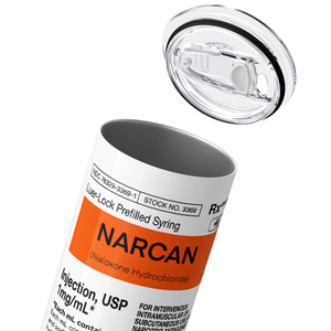 Narcan 20oz Skinny Tumbler