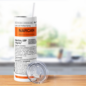 Narcan 20oz Skinny Tumbler