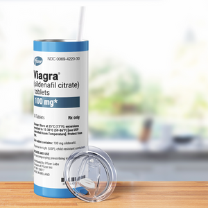 Viagra 20oz Skinny Tumbler