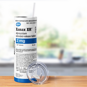 Xanax 20oz Skinny Tumbler