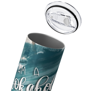 I am a Bookaholic and I Regret Nothing 20oz Skinny Tumbler