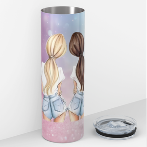 Best Friends are Hard To Find 20oz Skinny Tumbler
