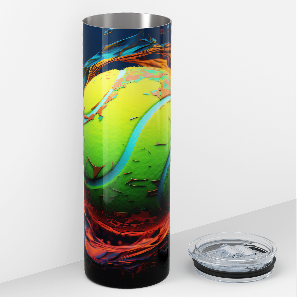 Tennis Ball 20oz Skinny Tumbler