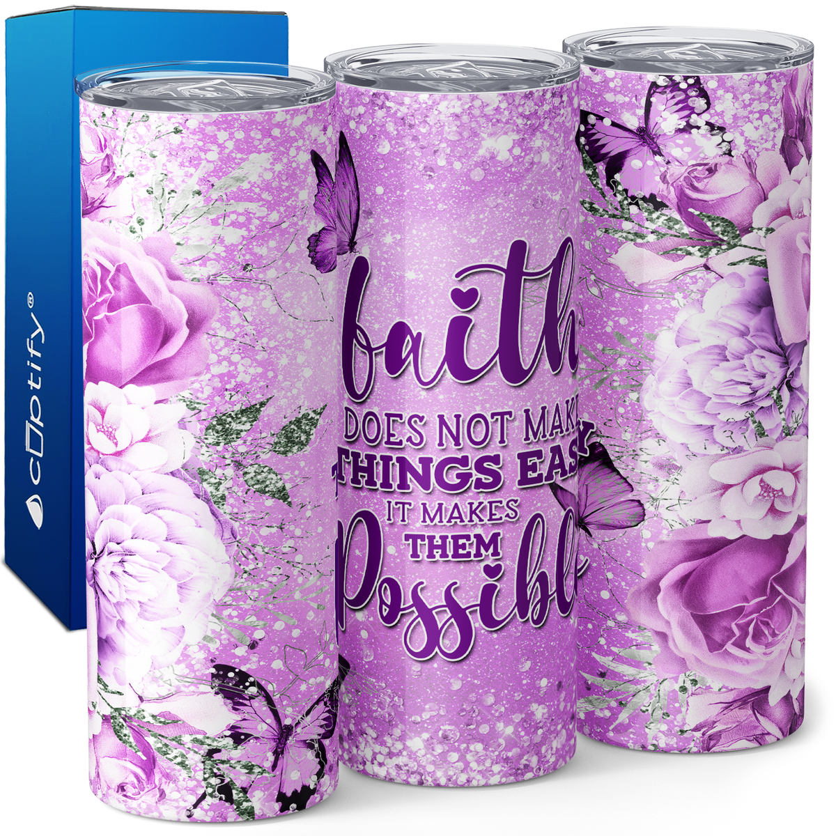 It Makes Them Possible 20oz Skinny Tumbler