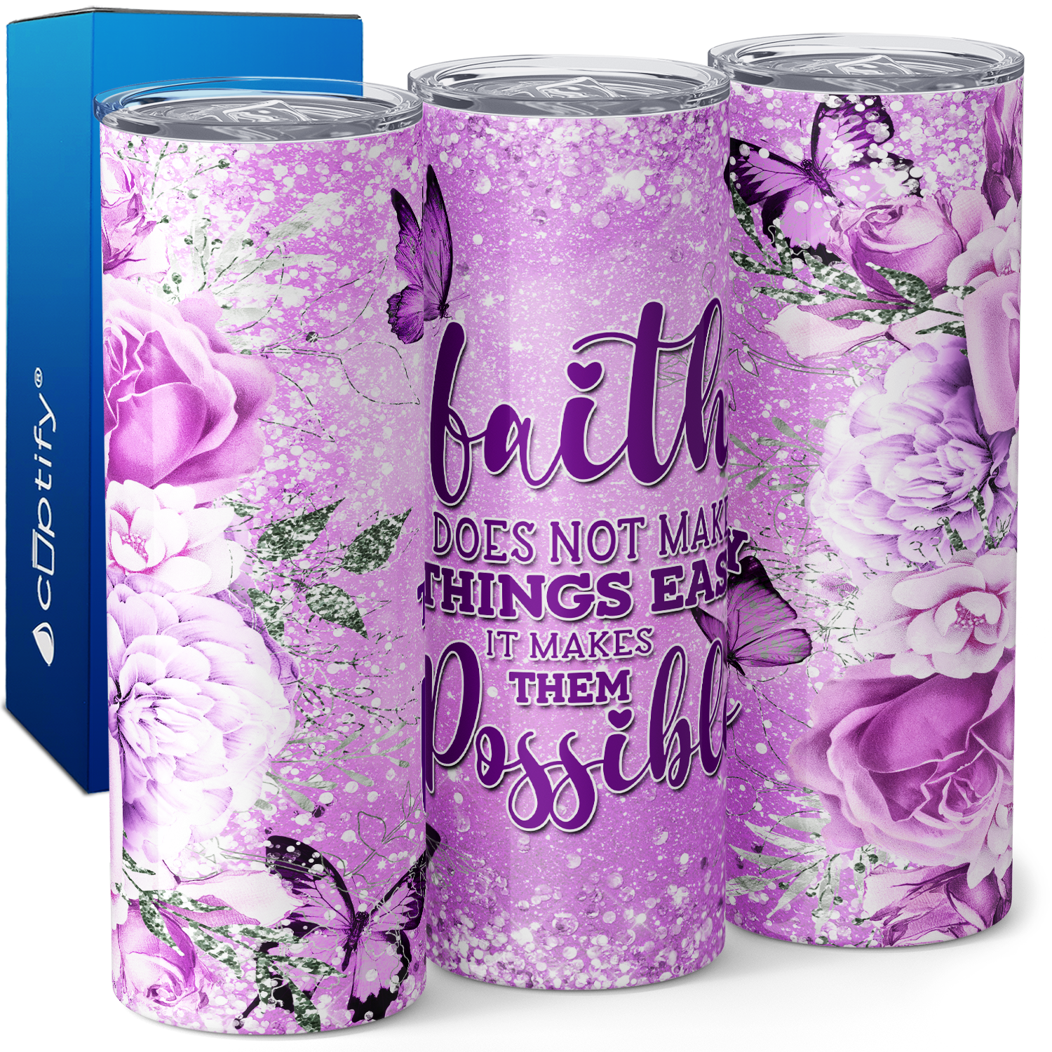 It Makes Them Possible 20oz Skinny Tumbler