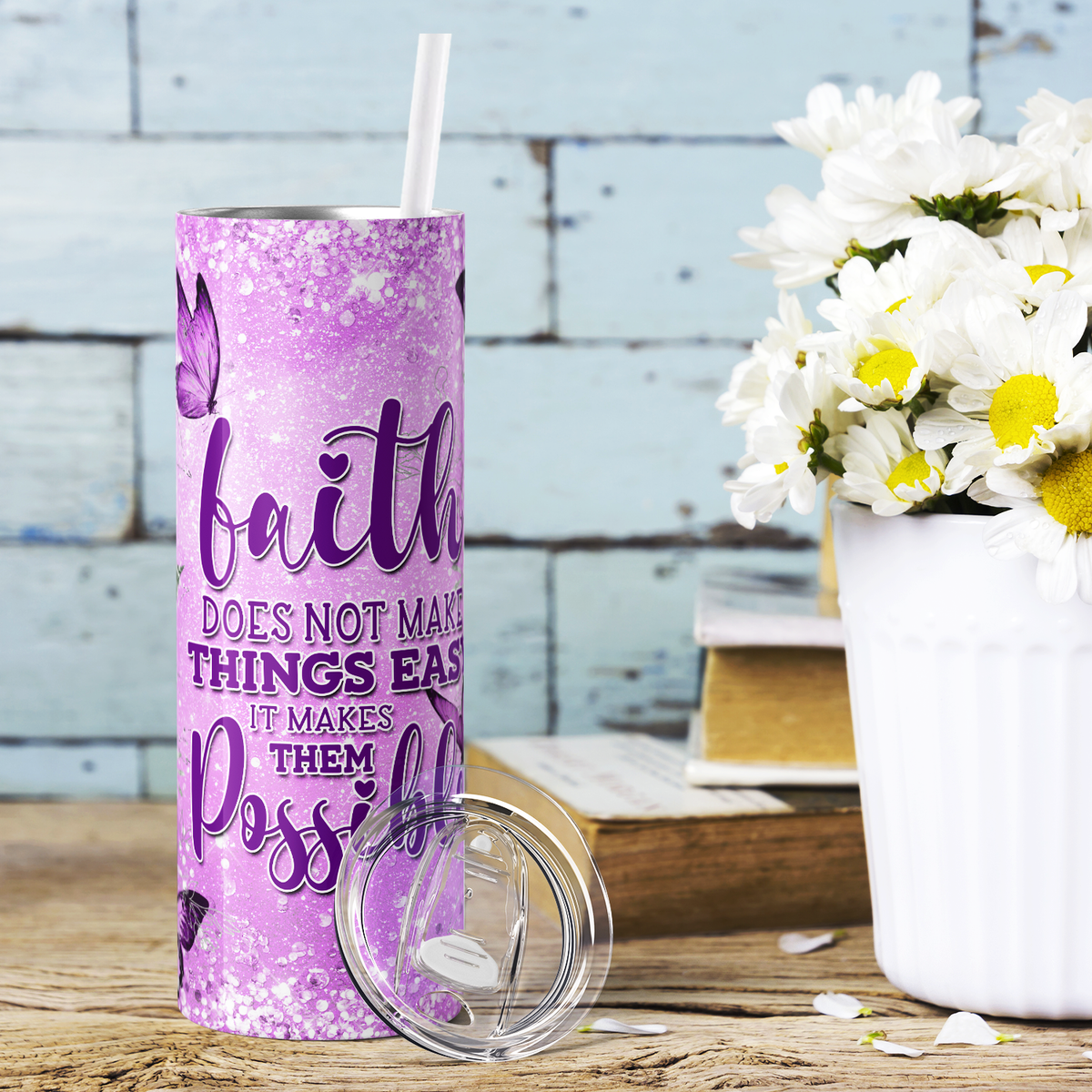 It Makes Them Possible 20oz Skinny Tumbler