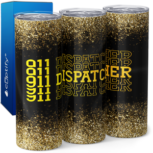 911 Dispatcher 20oz Skinny Tumbler