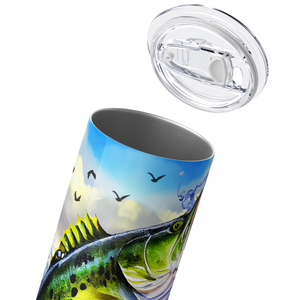 Lake Life Fish 20oz Skinny Tumbler