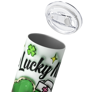 One Lucky Nurse Inflated Balloon 20oz Skinny Tumbler