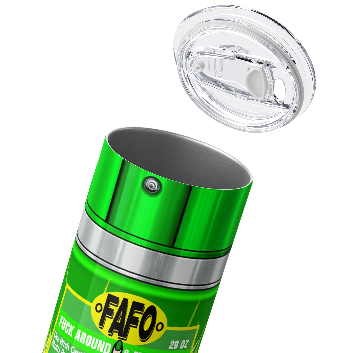 Asshole Replellent Manual Labor 20oz Skinny Funny Tumbler