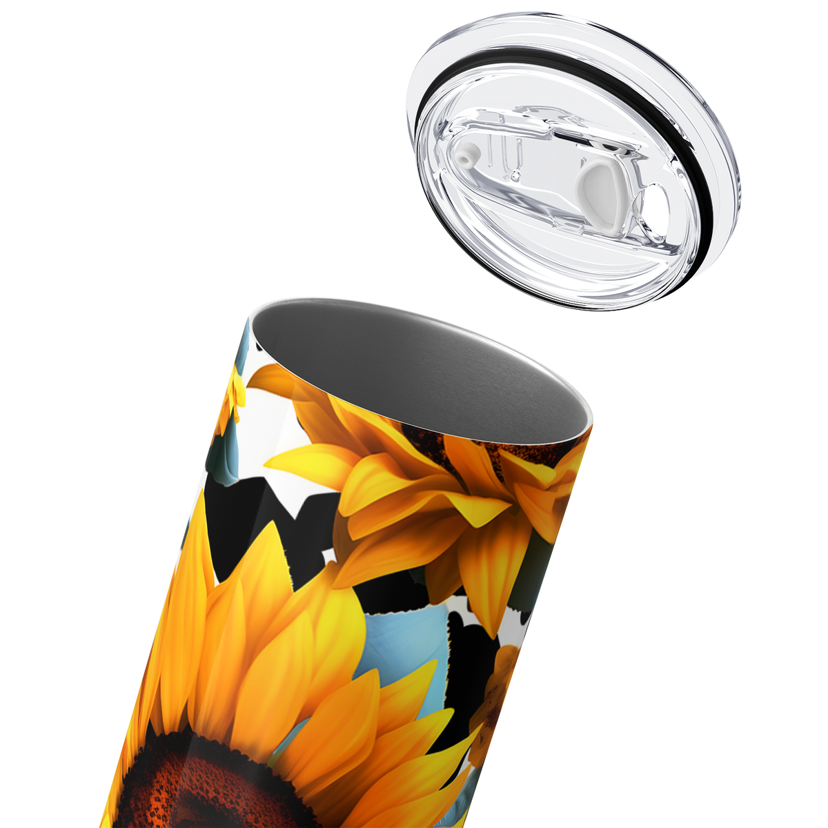 Big Sunflowers 20oz Skinny Tumbler