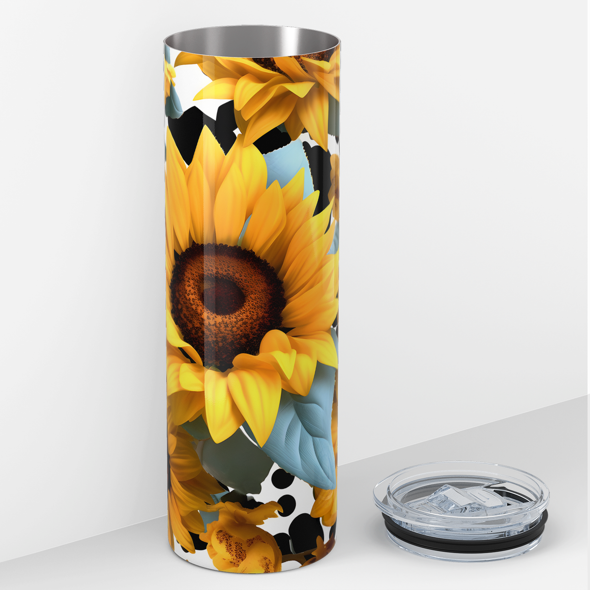 Big Sunflowers 20oz Skinny Tumbler