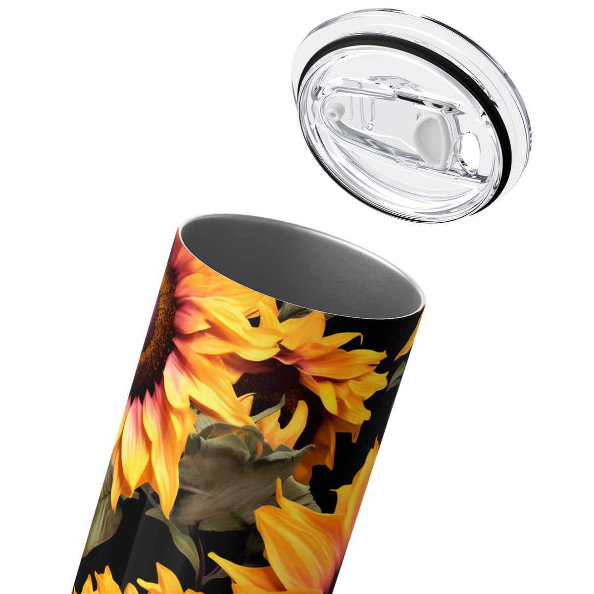 Sunflowers Blooming 20oz Skinny Tumbler