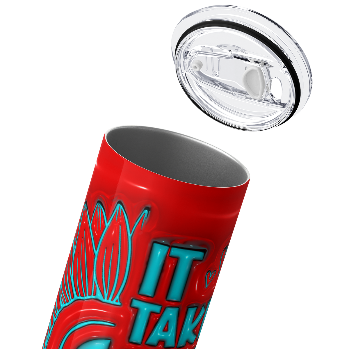 It Takes a Lot of Love to be a Nurse 20oz Skinny Tumbler